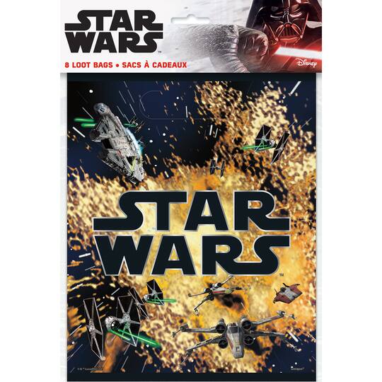 Star Wars Birthday Treat Bags Star Wars Party Favors Star Wars Birthday Treat Bags Star Wars Party Favors